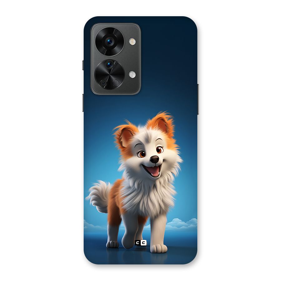 Cute Puppy Walking Back Case for OnePlus Nord 2T