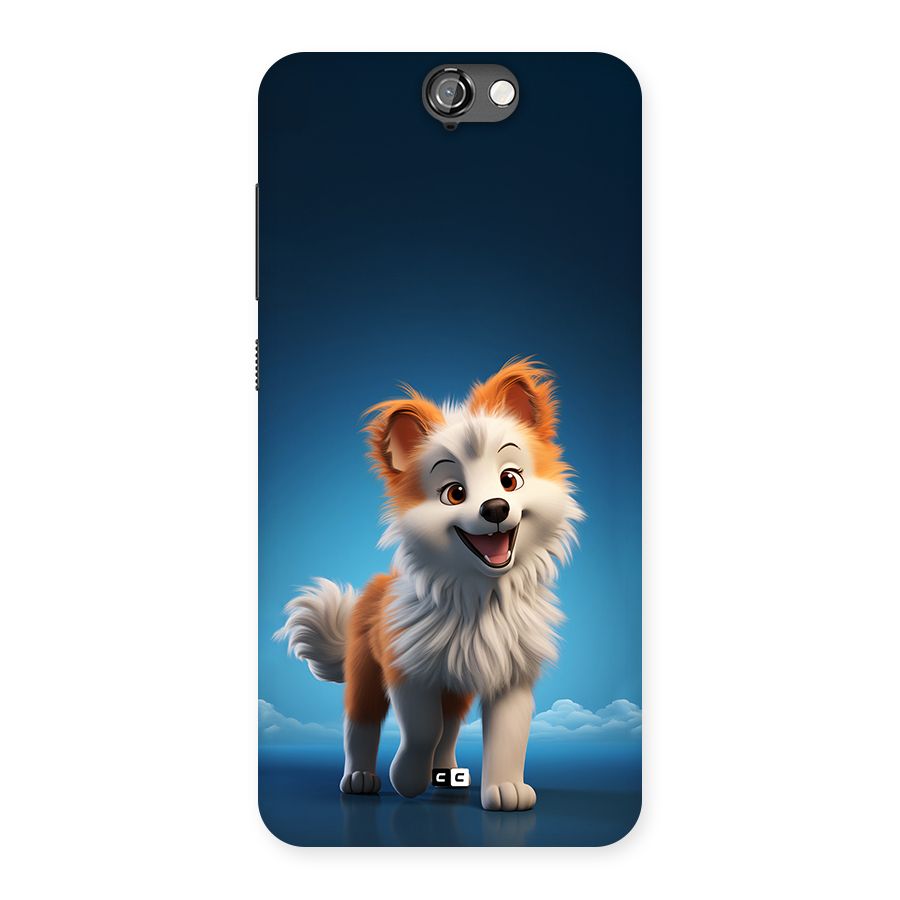 Cute Puppy Walking Back Case for One A9