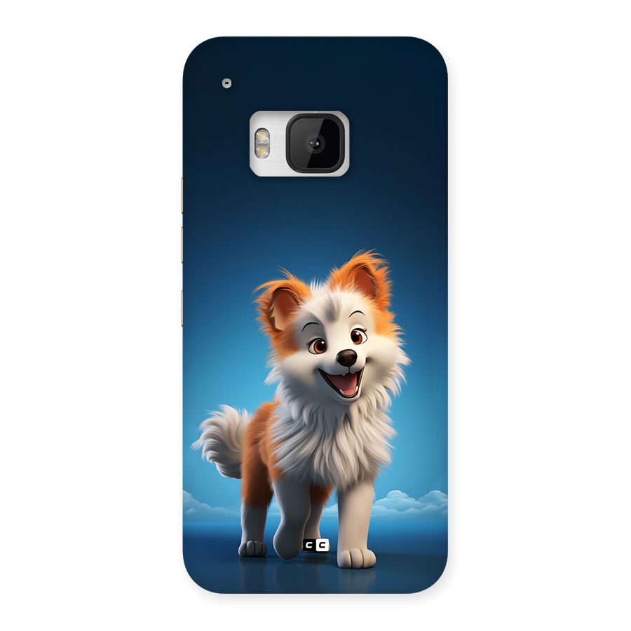 Cute Puppy Walking Back Case for One M9