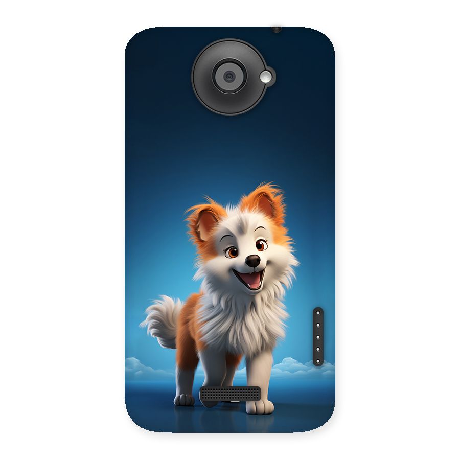 Cute Puppy Walking Back Case for One X