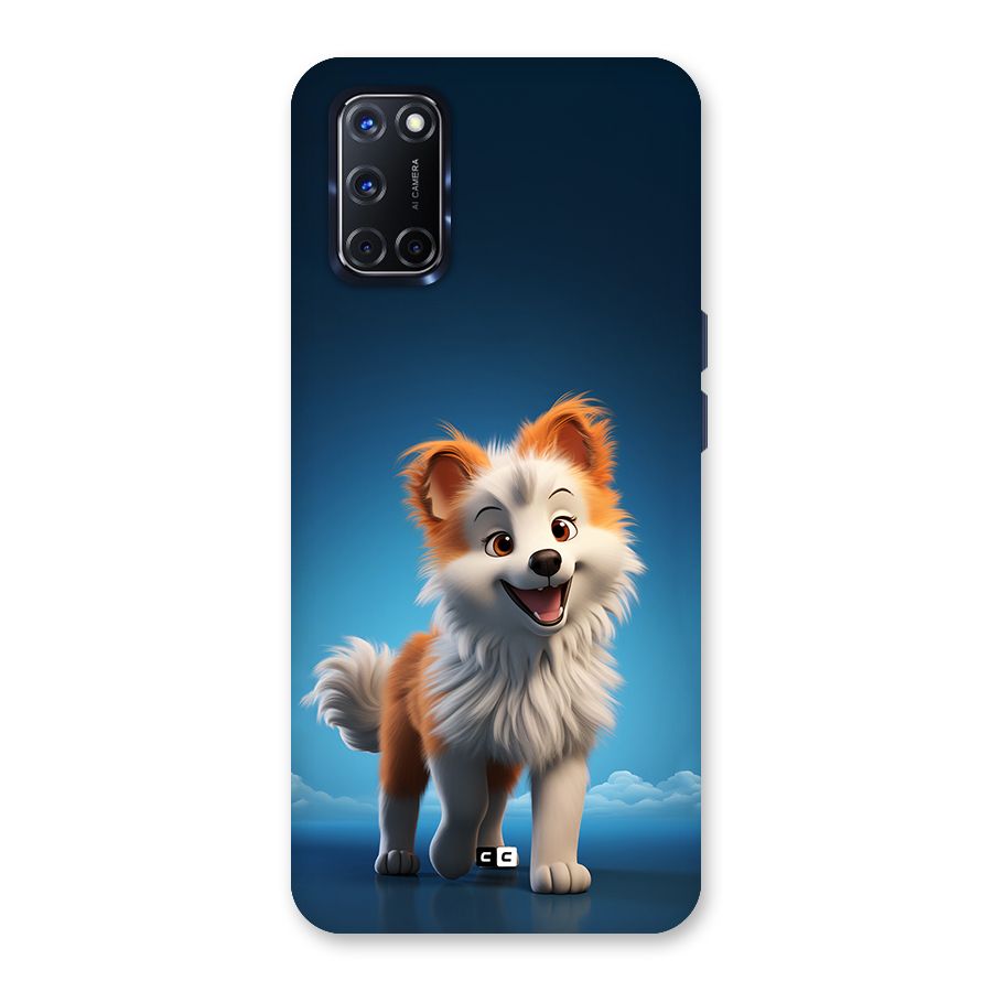 Cute Puppy Walking Back Case for Oppo A52