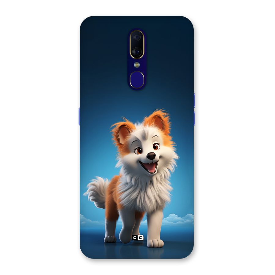 Cute Puppy Walking Back Case for Oppo F11