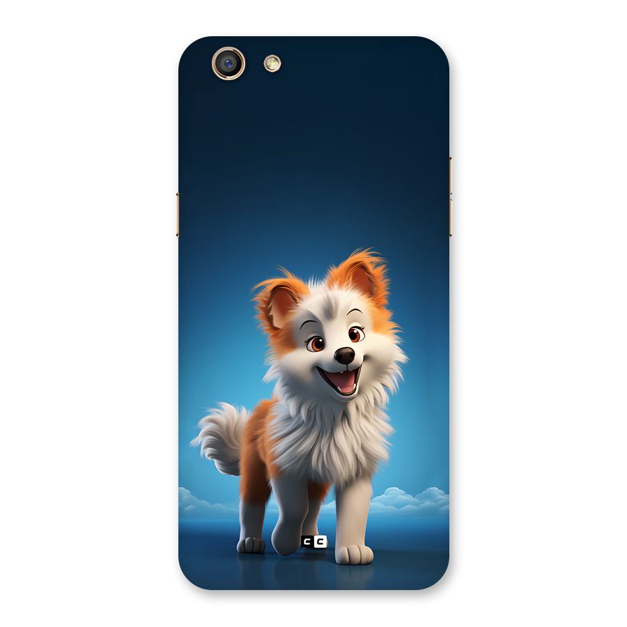 Cute Puppy Walking Back Case for Oppo F3