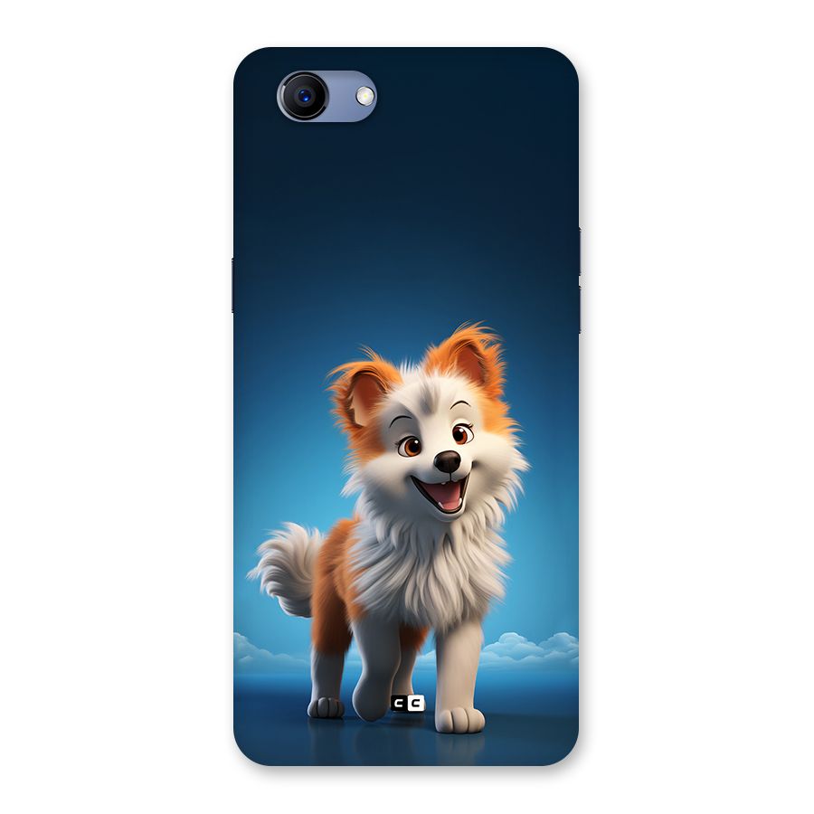 Cute Puppy Walking Back Case for Realme 1