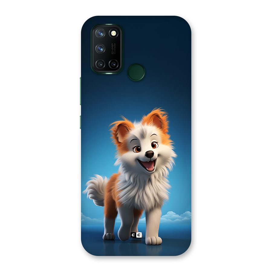 Cute Puppy Walking Back Case for Realme 7i