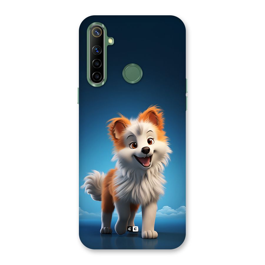 Cute Puppy Walking Back Case for Realme Narzo 10