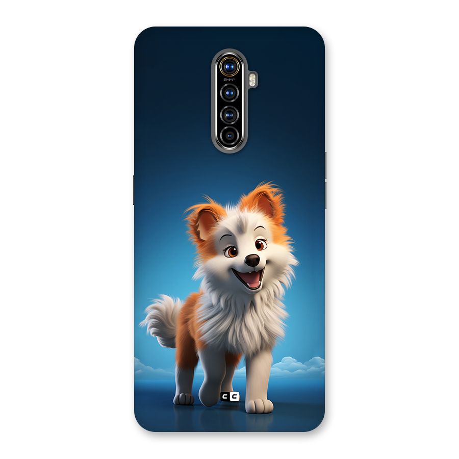 Cute Puppy Walking Back Case for Realme X2 Pro