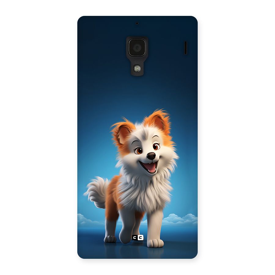 Cute Puppy Walking Back Case for Redmi 1s