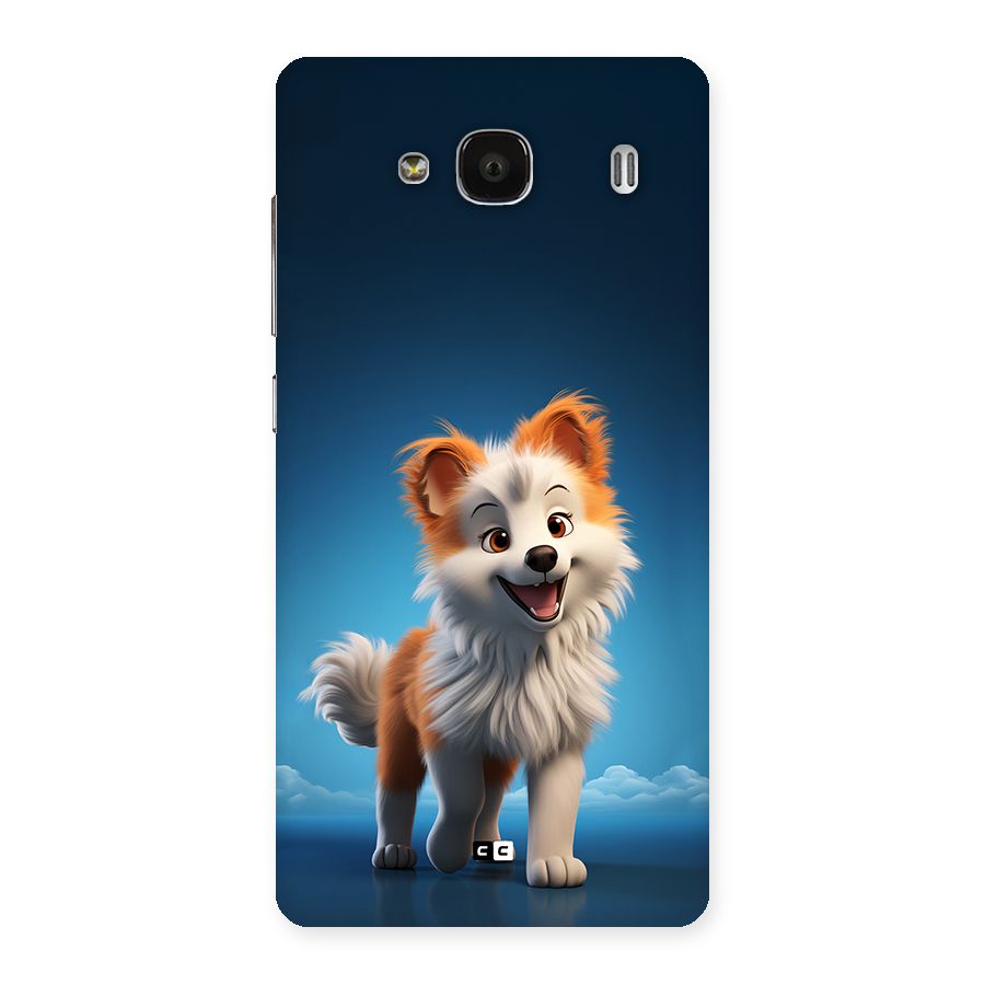 Cute Puppy Walking Back Case for Redmi 2 Prime