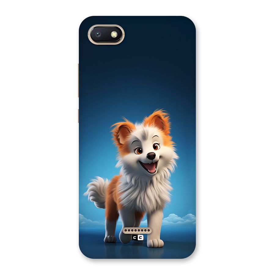 Cute Puppy Walking Back Case for Redmi 6A