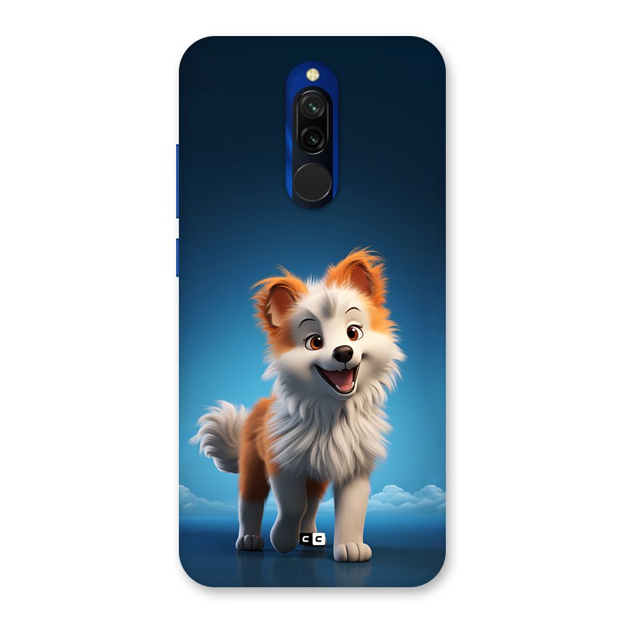 Cute Puppy Walking Back Case for Redmi 8