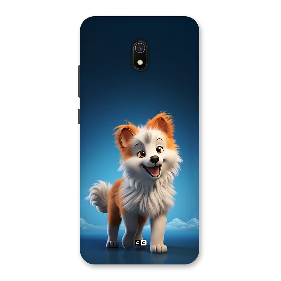 Cute Puppy Walking Back Case for Redmi 8A