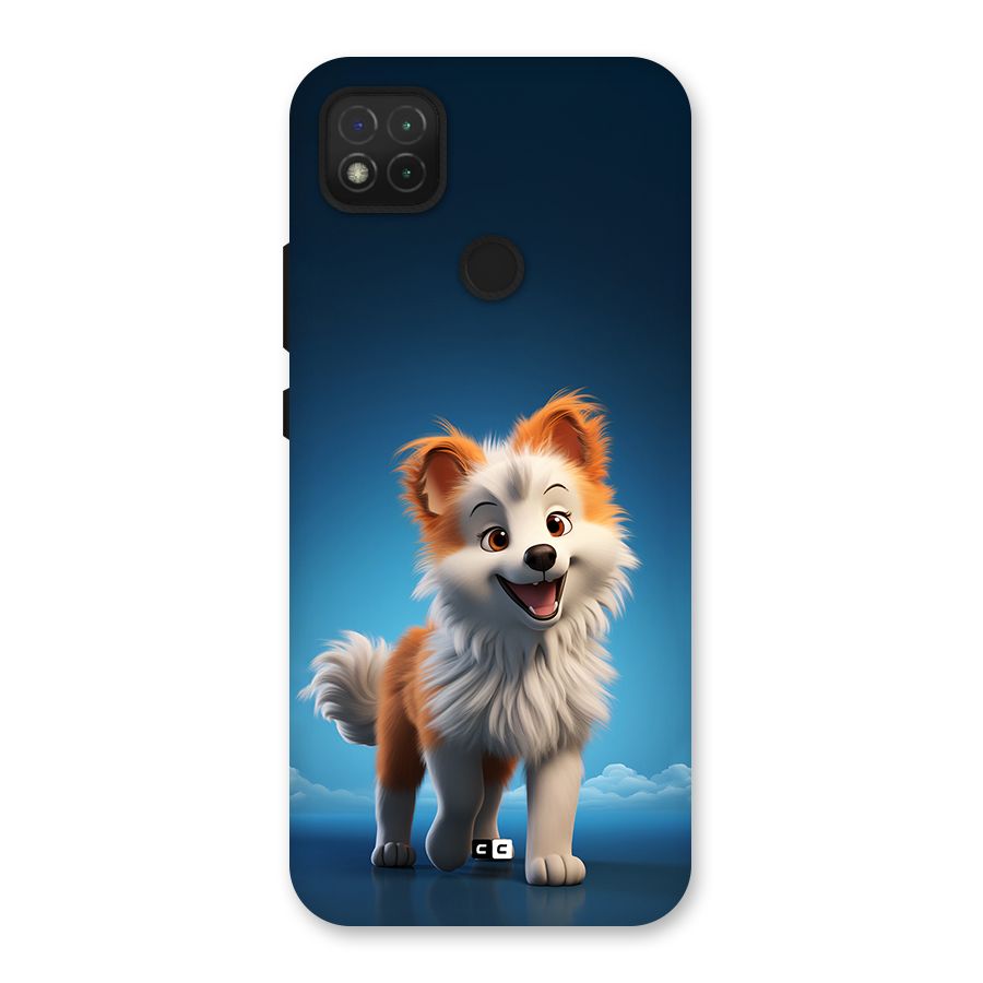 Cute Puppy Walking Back Case for Redmi 9 Activ