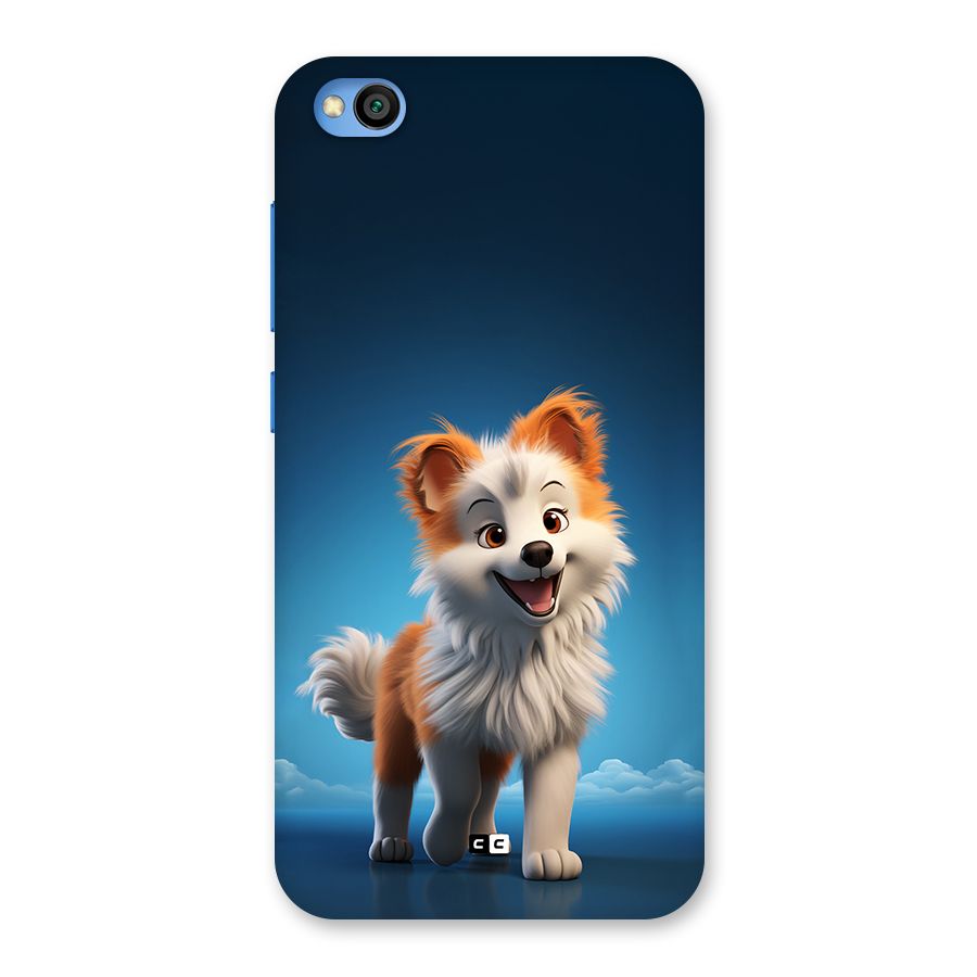 Cute Puppy Walking Back Case for Redmi Go