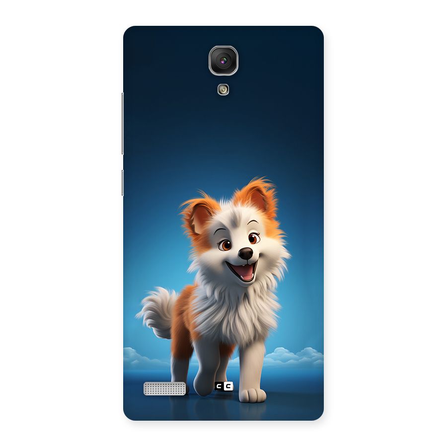 Cute Puppy Walking Back Case for Redmi Note Prime
