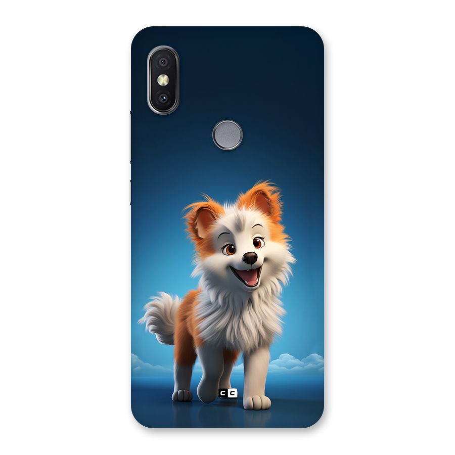 Cute Puppy Walking Back Case for Redmi Y2