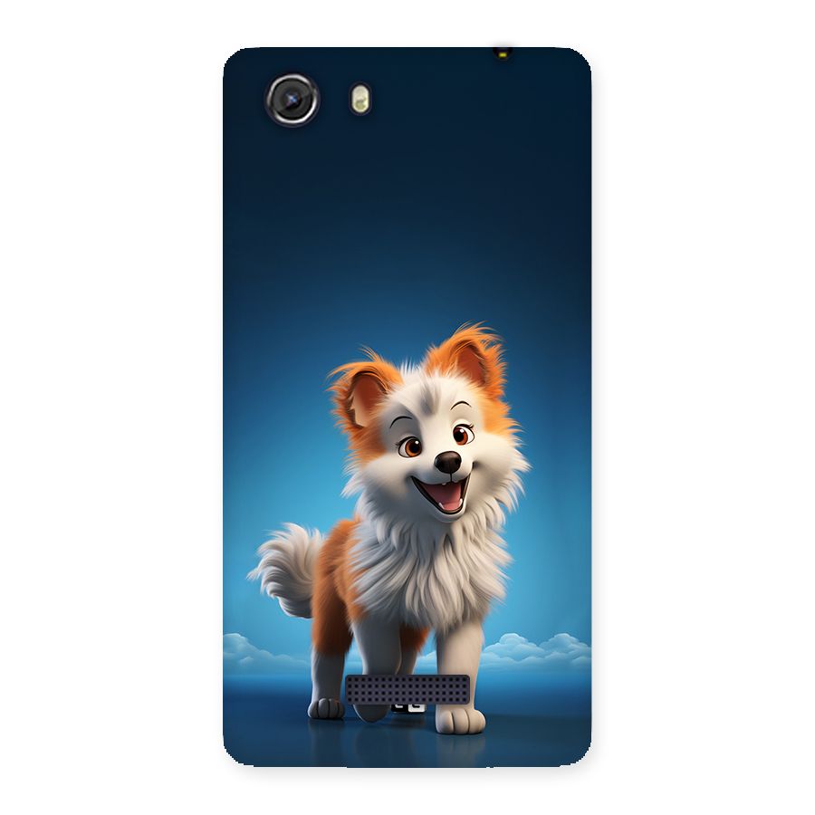 Cute Puppy Walking Back Case for Unite 3