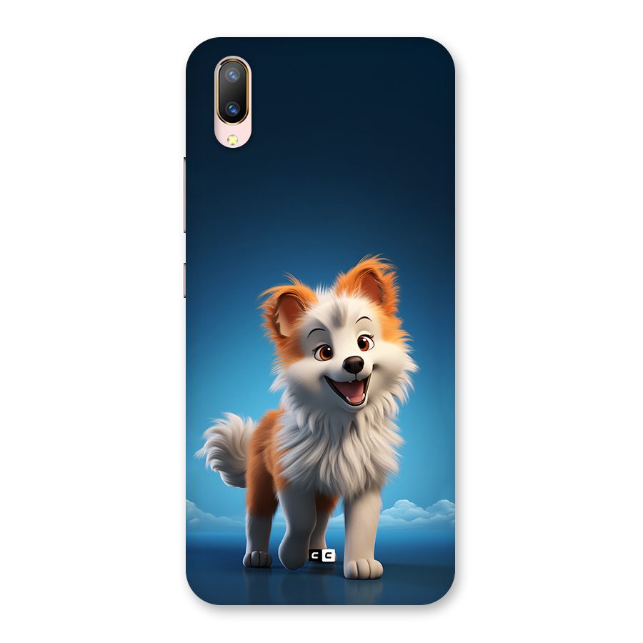 Cute Puppy Walking Back Case for Vivo V11 Pro