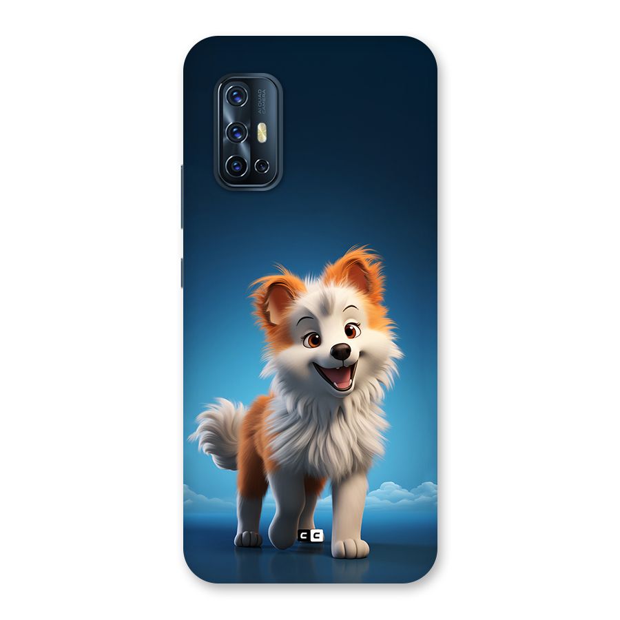 Cute Puppy Walking Back Case for Vivo V17