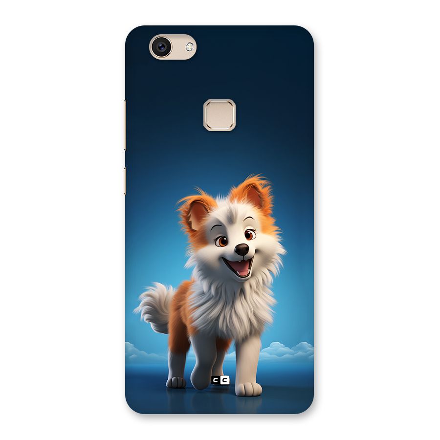 Cute Puppy Walking Back Case for Vivo V7