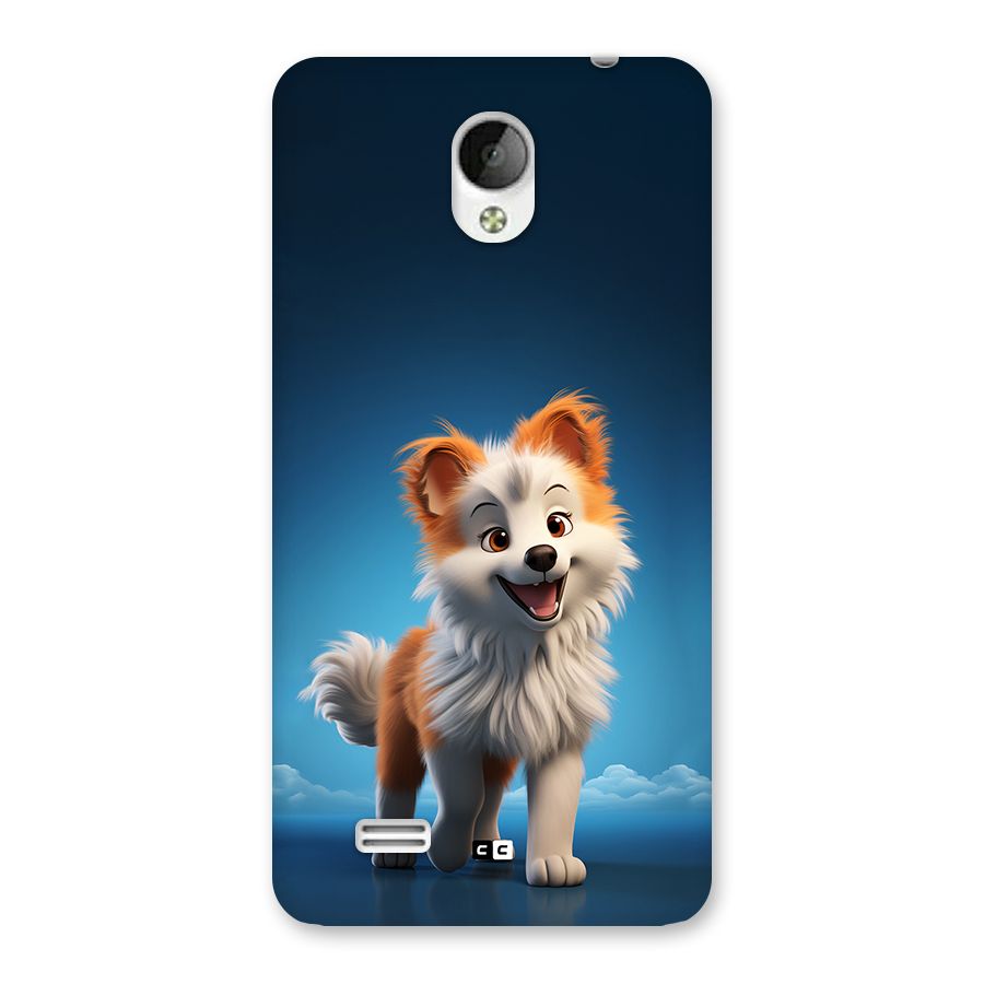Cute Puppy Walking Back Case for Vivo Y21