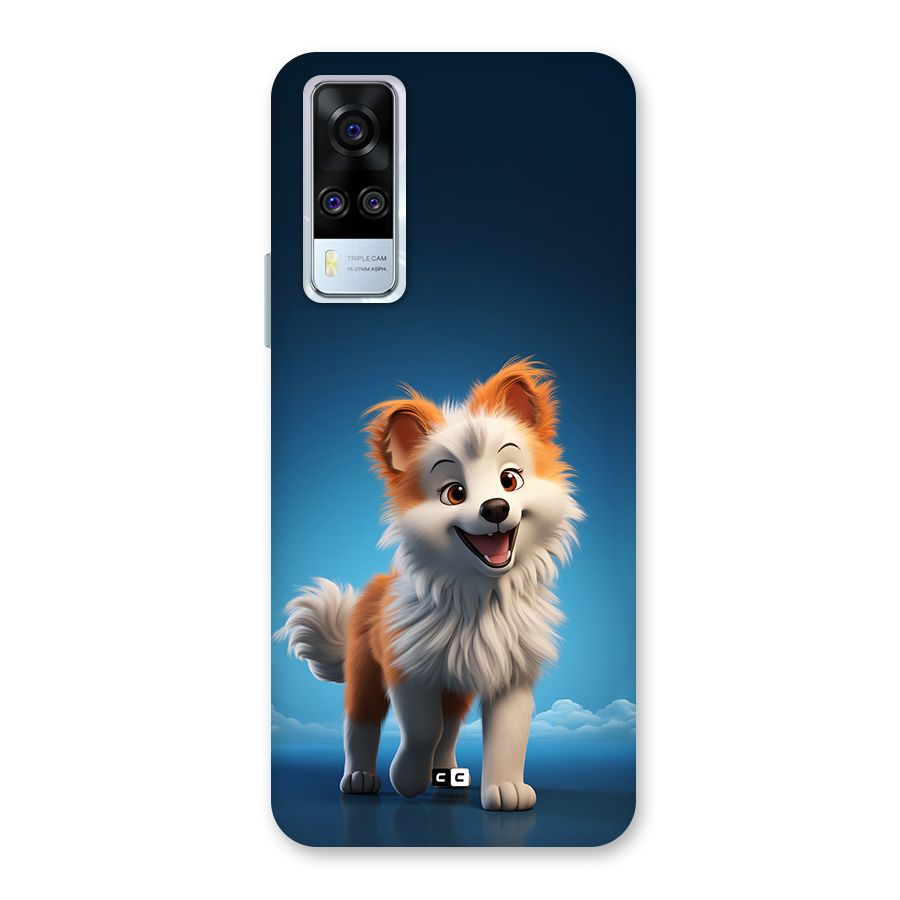 Cute Puppy Walking Back Case for Vivo Y31