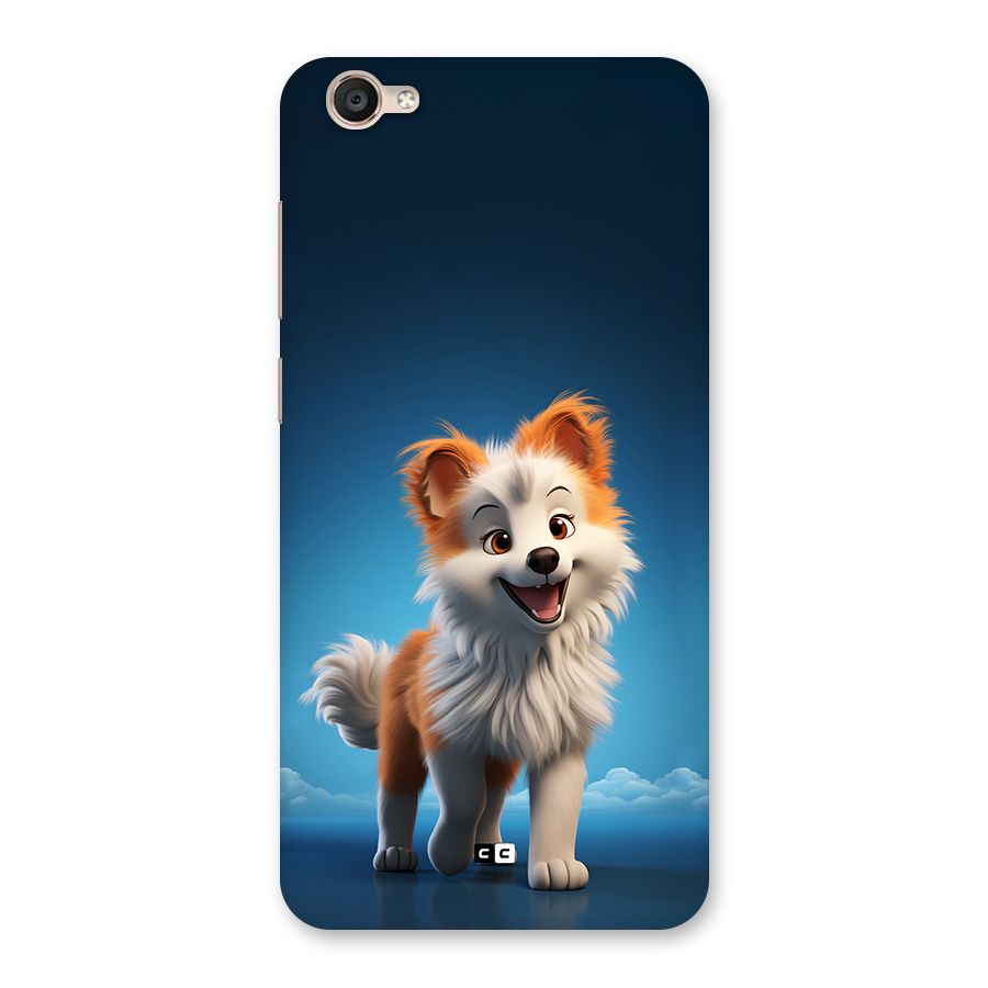 Cute Puppy Walking Back Case for Vivo Y55
