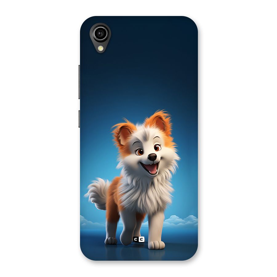 Cute Puppy Walking Back Case for Vivo Y90