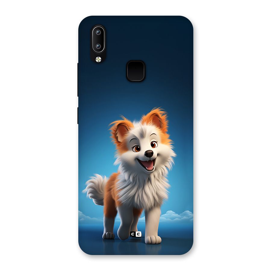 Cute Puppy Walking Back Case for Vivo Y93