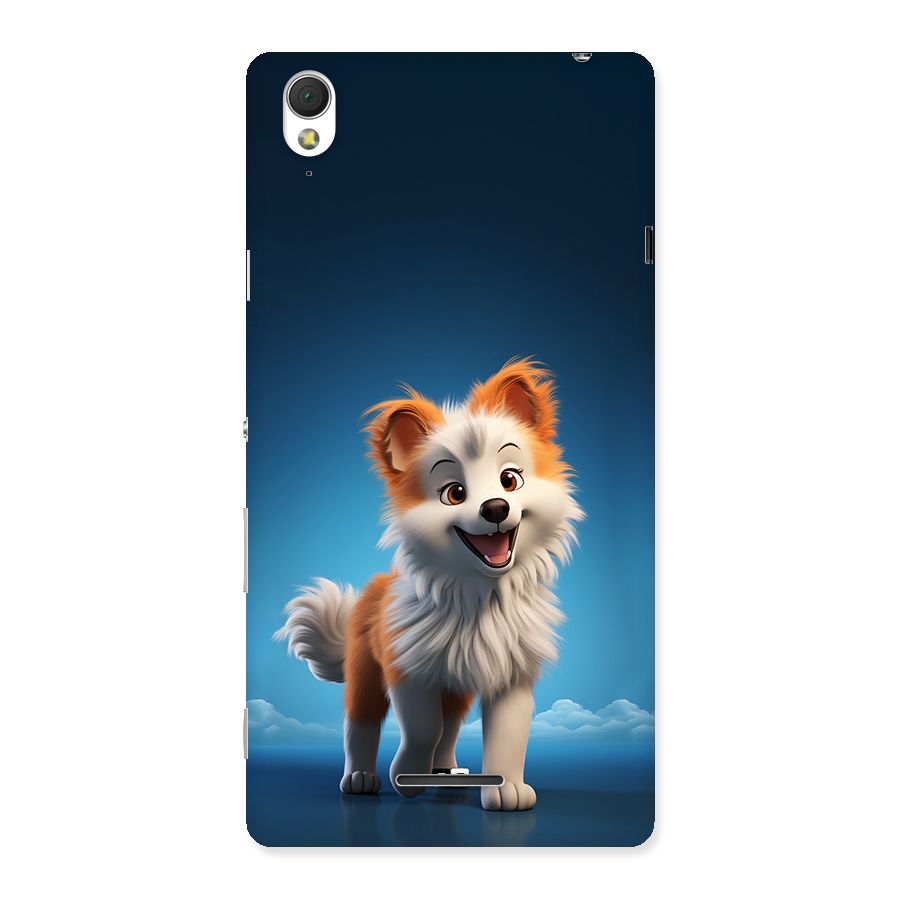 Cute Puppy Walking Back Case for Xperia T3