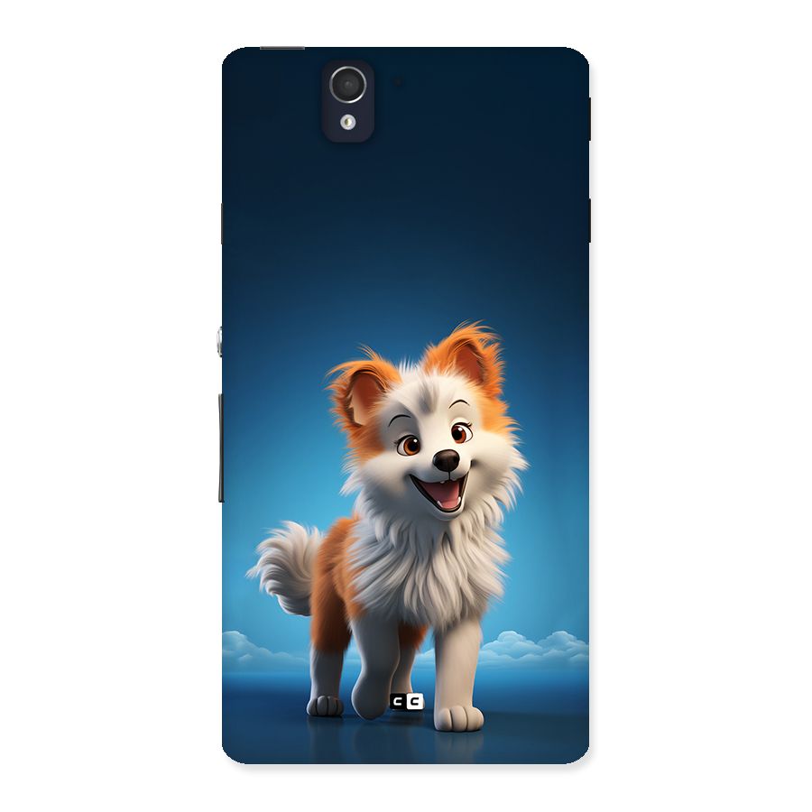 Cute Puppy Walking Back Case for Xperia Z