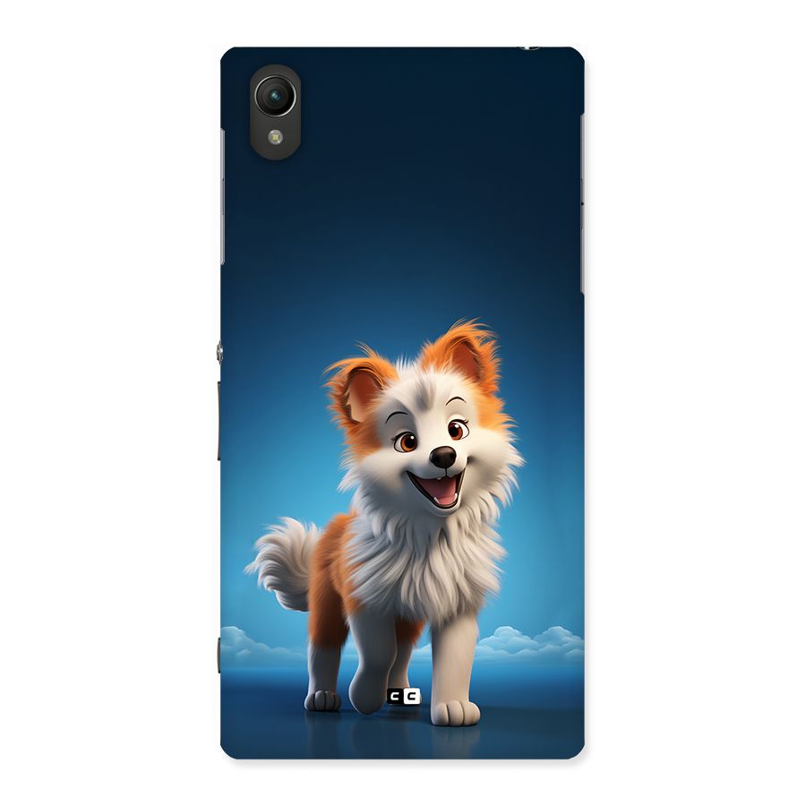 Cute Puppy Walking Back Case for Xperia Z1