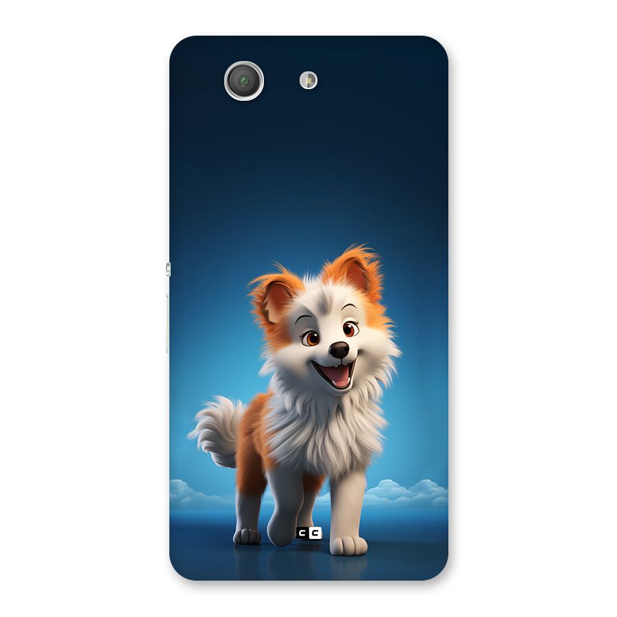 Cute Puppy Walking Back Case for Xperia Z3 Compact