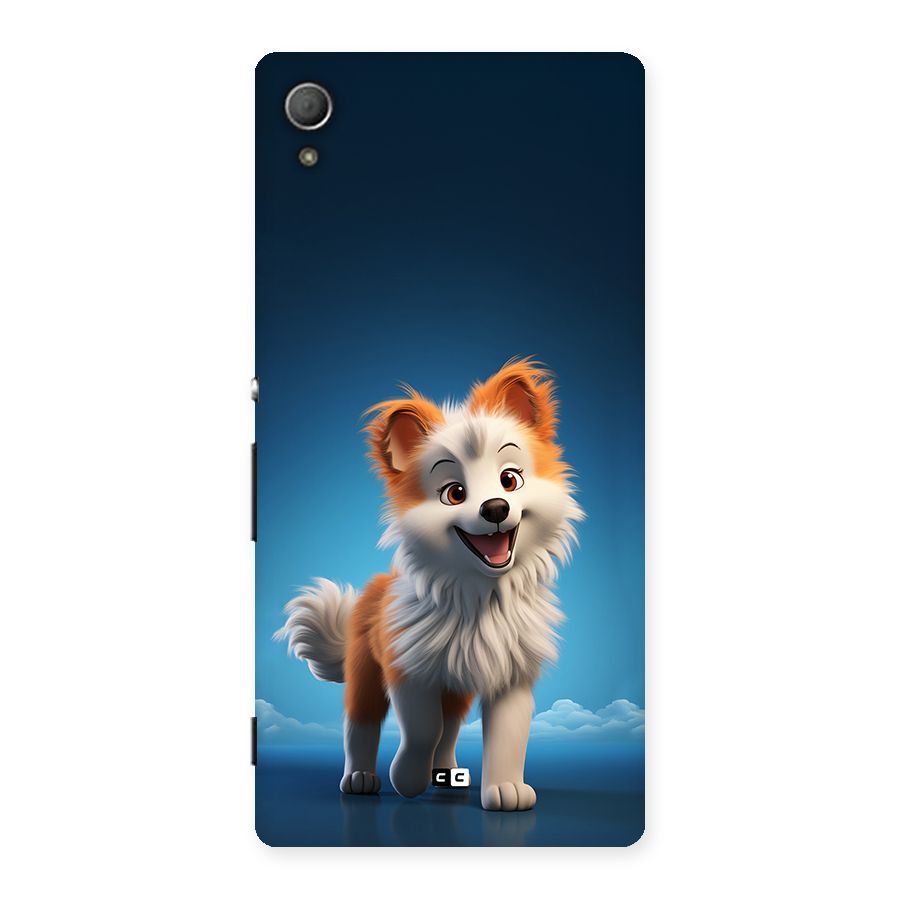 Cute Puppy Walking Back Case for Xperia Z4
