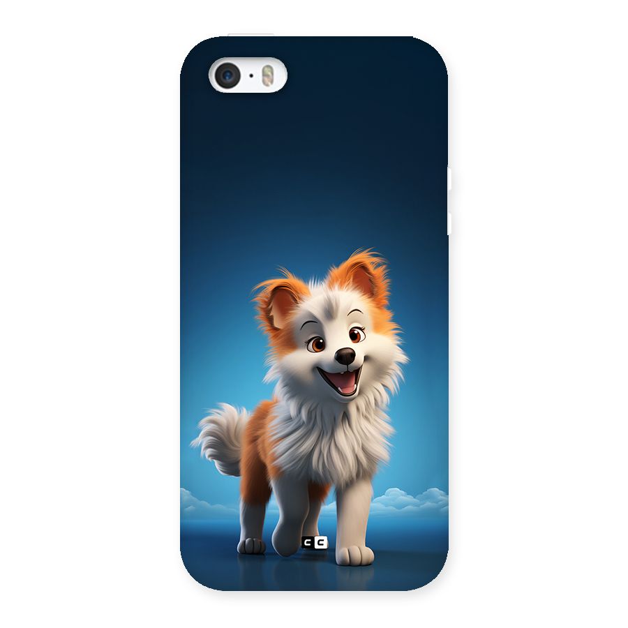 Cute Puppy Walking Back Case for iPhone SE 2016