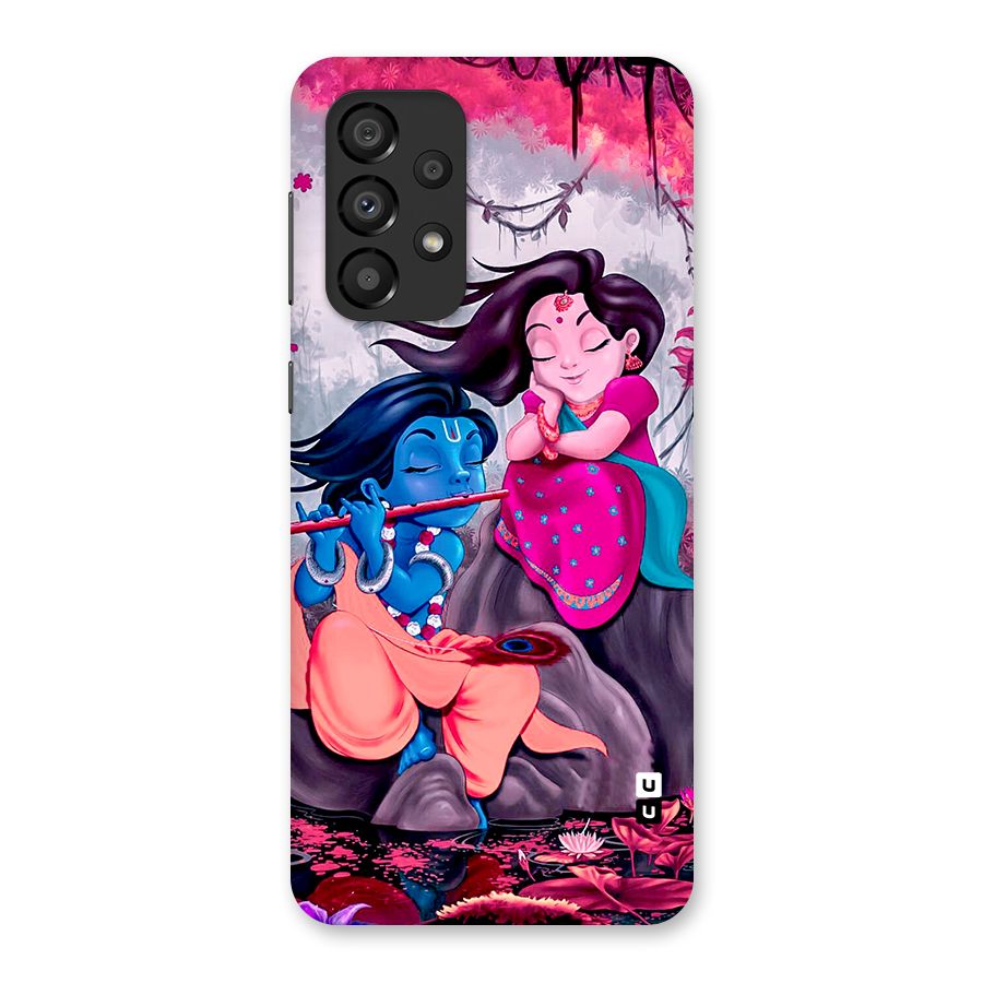 Cute Radha Krishna Back Case for Galaxy A33 5G