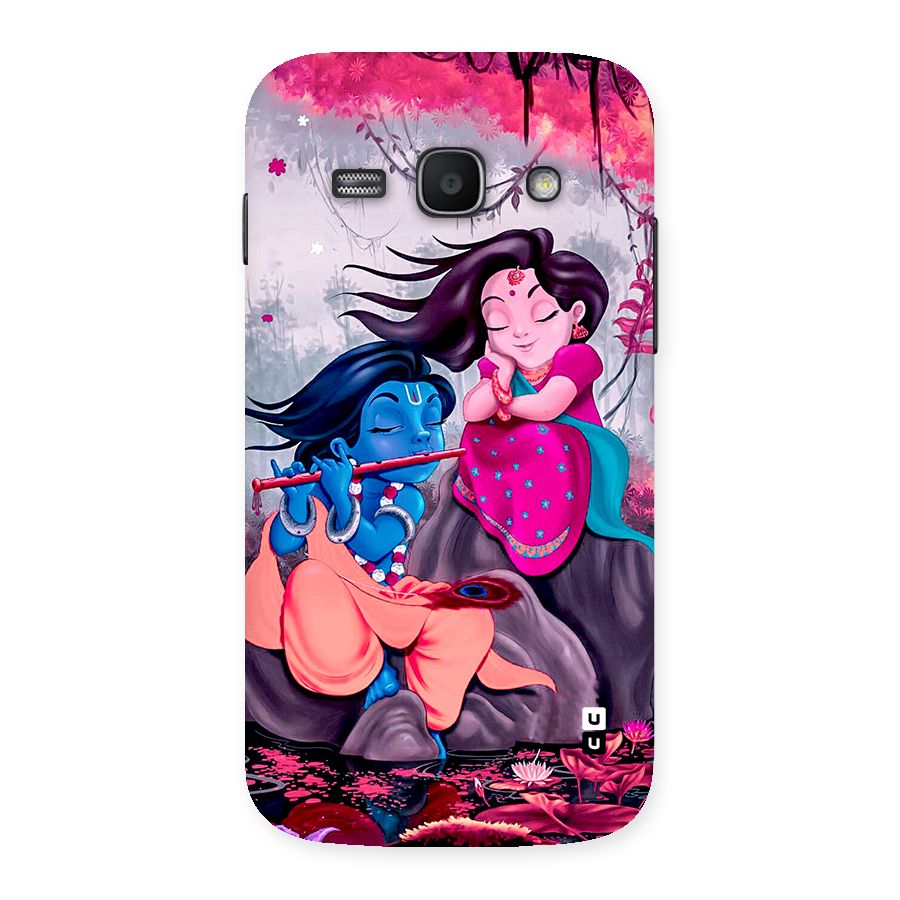 Cute Radha Krishna Back Case for Galaxy Ace3