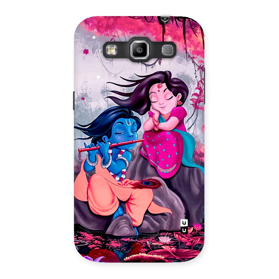 Cute Radha Krishna Back Case for Galaxy Grand Quattro
