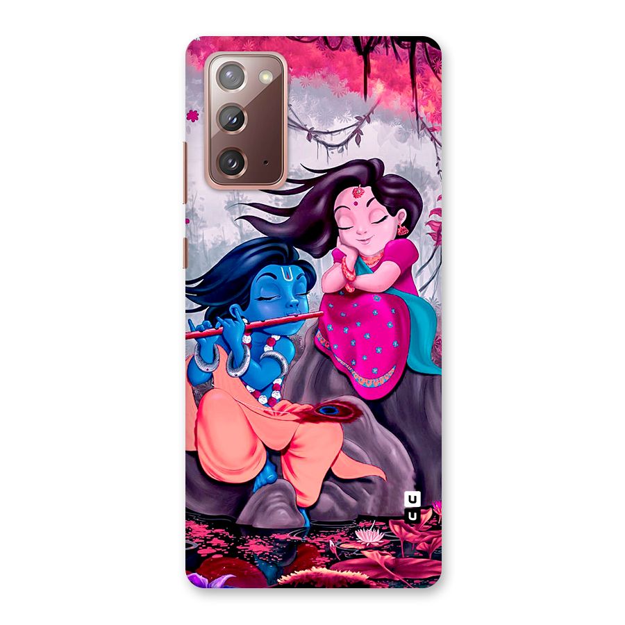Cute Radha Krishna Back Case for Galaxy Note 20