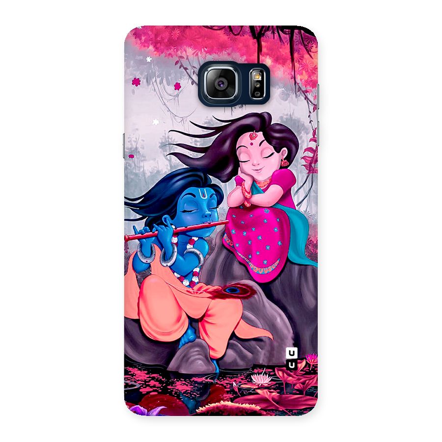 Cute Radha Krishna Back Case for Galaxy Note 5