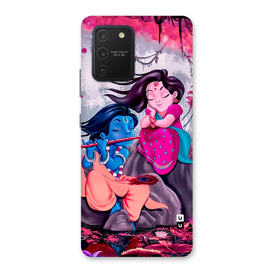 Cute Radha Krishna Back Case for Galaxy S10 Lite