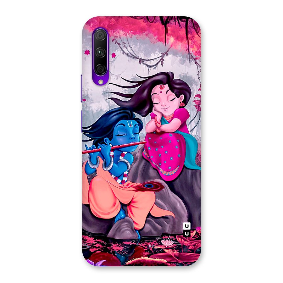 Cute Radha Krishna Back Case for Honor 9X Pro