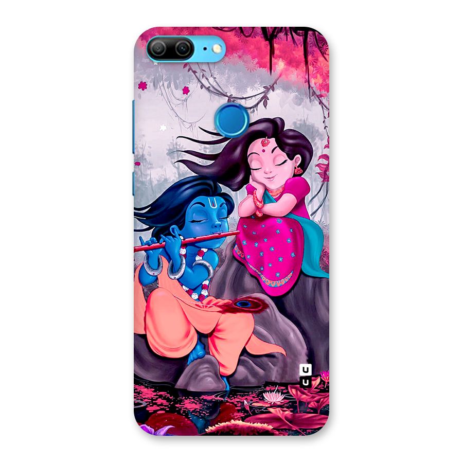 Cute Radha Krishna Back Case for Honor 9 Lite