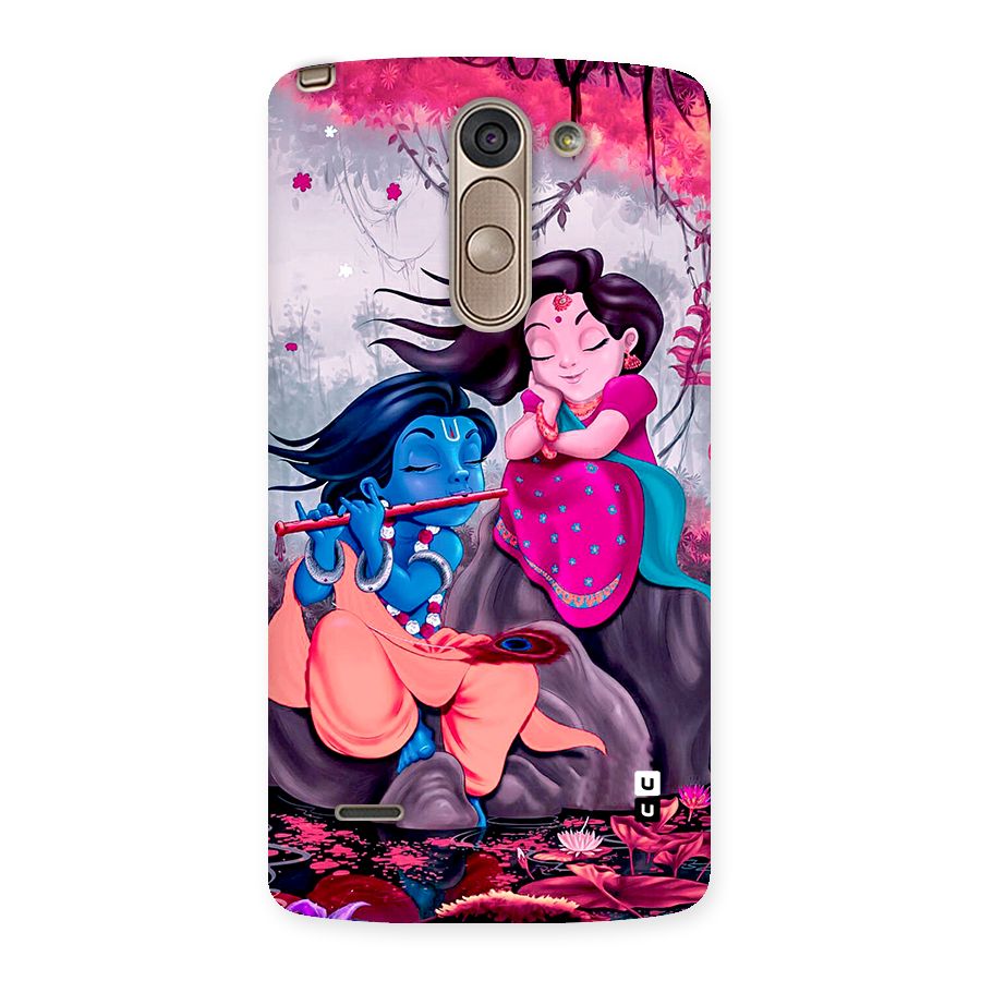 Cute Radha Krishna Back Case for LG G3 Stylus