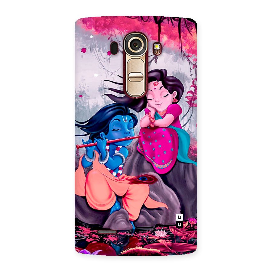 Cute Radha Krishna Back Case for LG G4