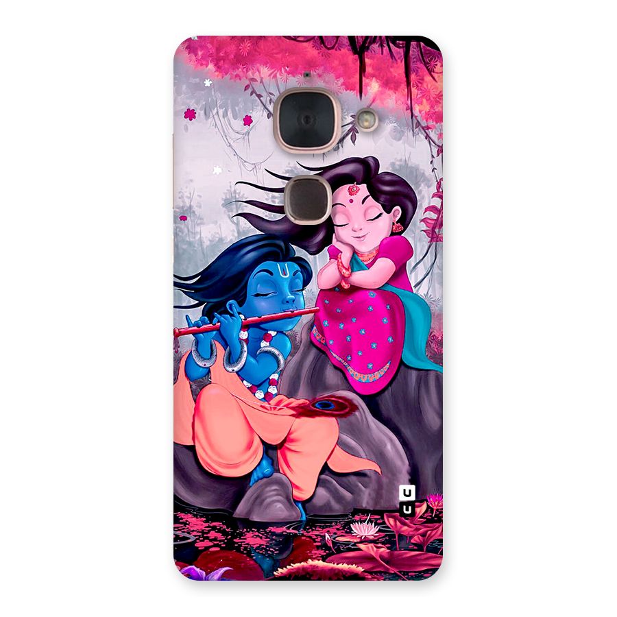 Cute Radha Krishna Back Case for Le Max 2