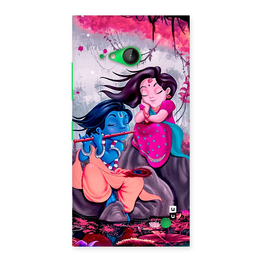 Cute Radha Krishna Back Case for Lumia 730