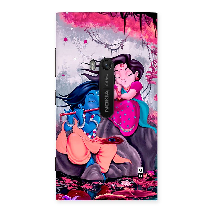 Cute Radha Krishna Back Case for Lumia 920