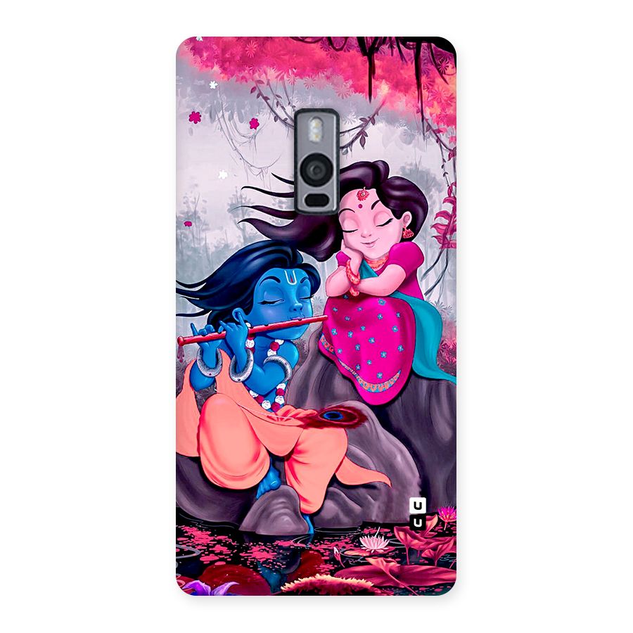 Cute Radha Krishna Back Case for OnePlus 2