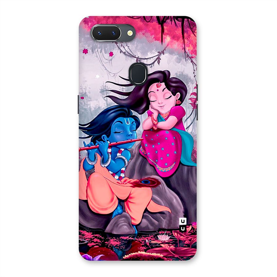 Cute Radha Krishna Back Case for Realme 2